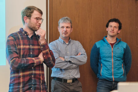 Drei neue Vorstände: Matthias Wolf, Alexander Kiefer, Florian Huber