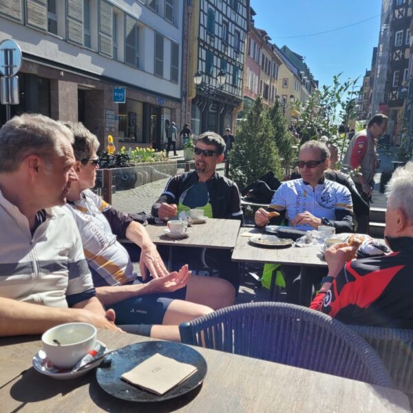 Kaffeepause in Savern